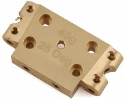 Team Associated DR10/SR10 Factory Team Brass Front Bulkhead (25°)