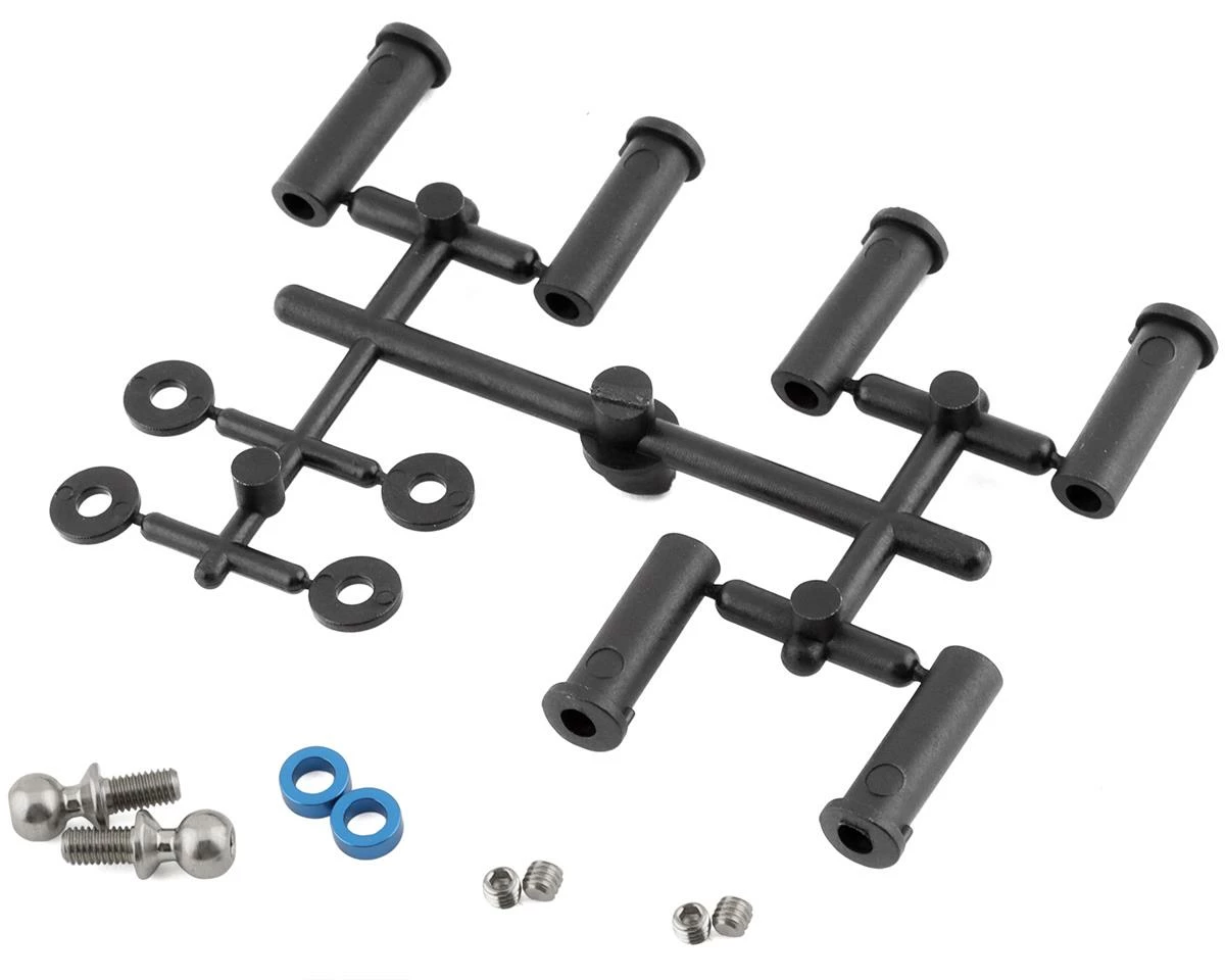 Team Associated DR10/SR10 Factory Team Aluminum Rear Hub Set (Blue) (2) - Image 2