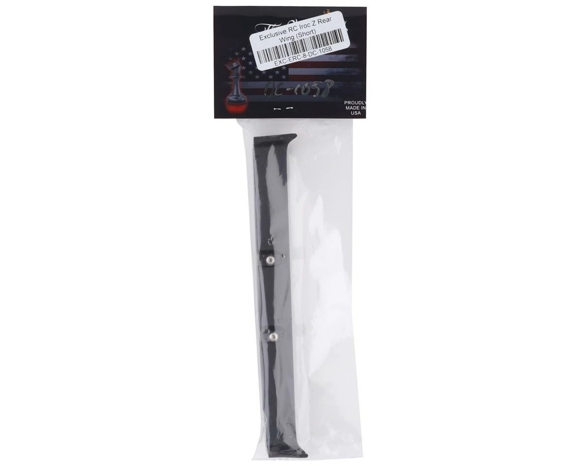 Exclusive RC Pro-Line Iroc Z Rear Wing (Short) (PRO3564-00) - Image 2