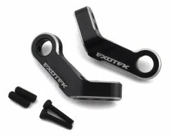 EXOTEK TLR 22 Drag Racing Rear Body Mount Set (Black)