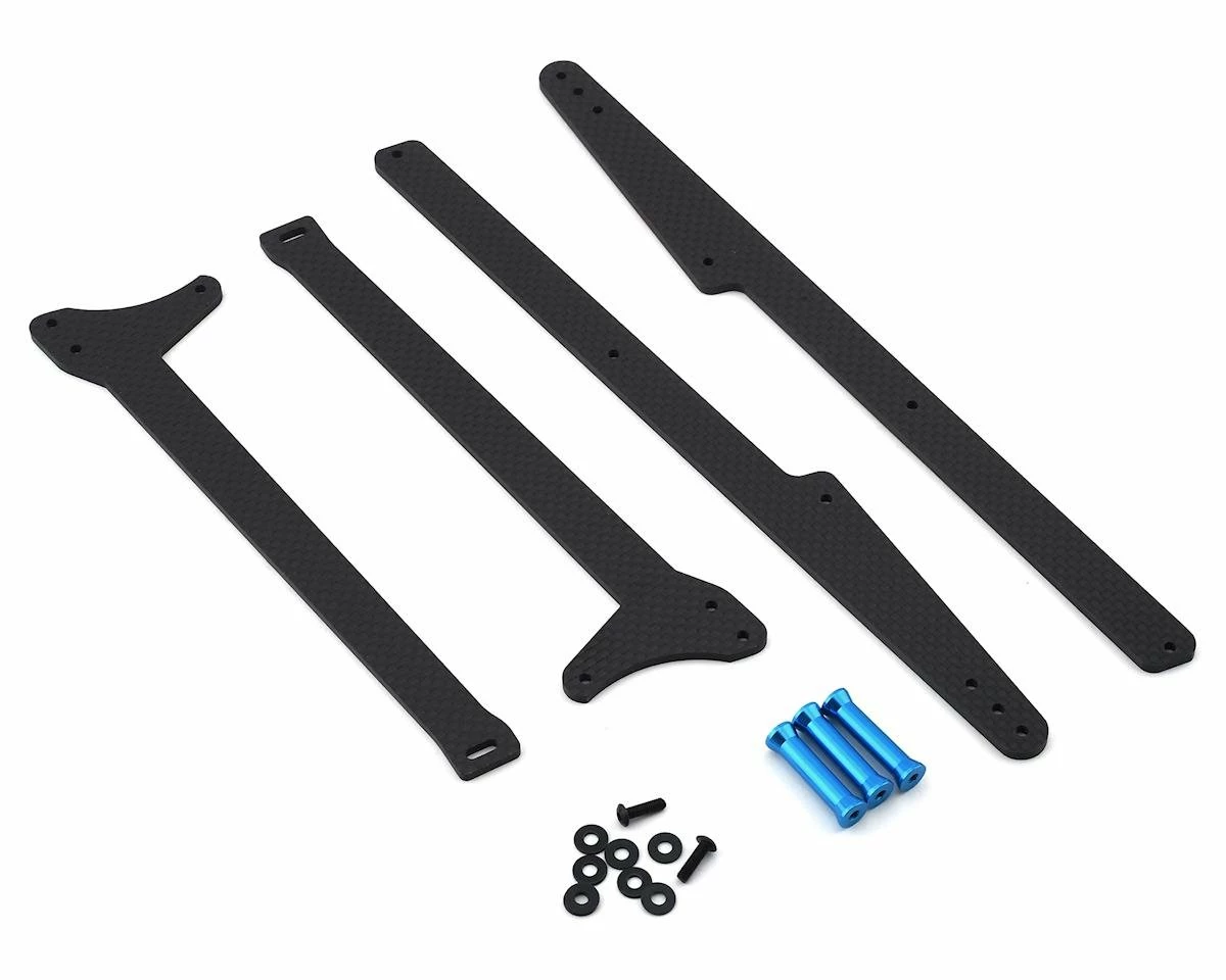 EXOTEK DR10 Adjustable Wheelie Bar Set