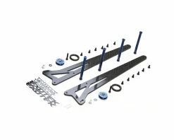 EXOTEK Traxxas Slash Adjustable Wheelie Ladder Bar Set