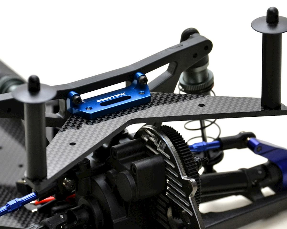 EXOTEK Traxxas Slash +28mm Carbon Rear Body Mount - Image 3