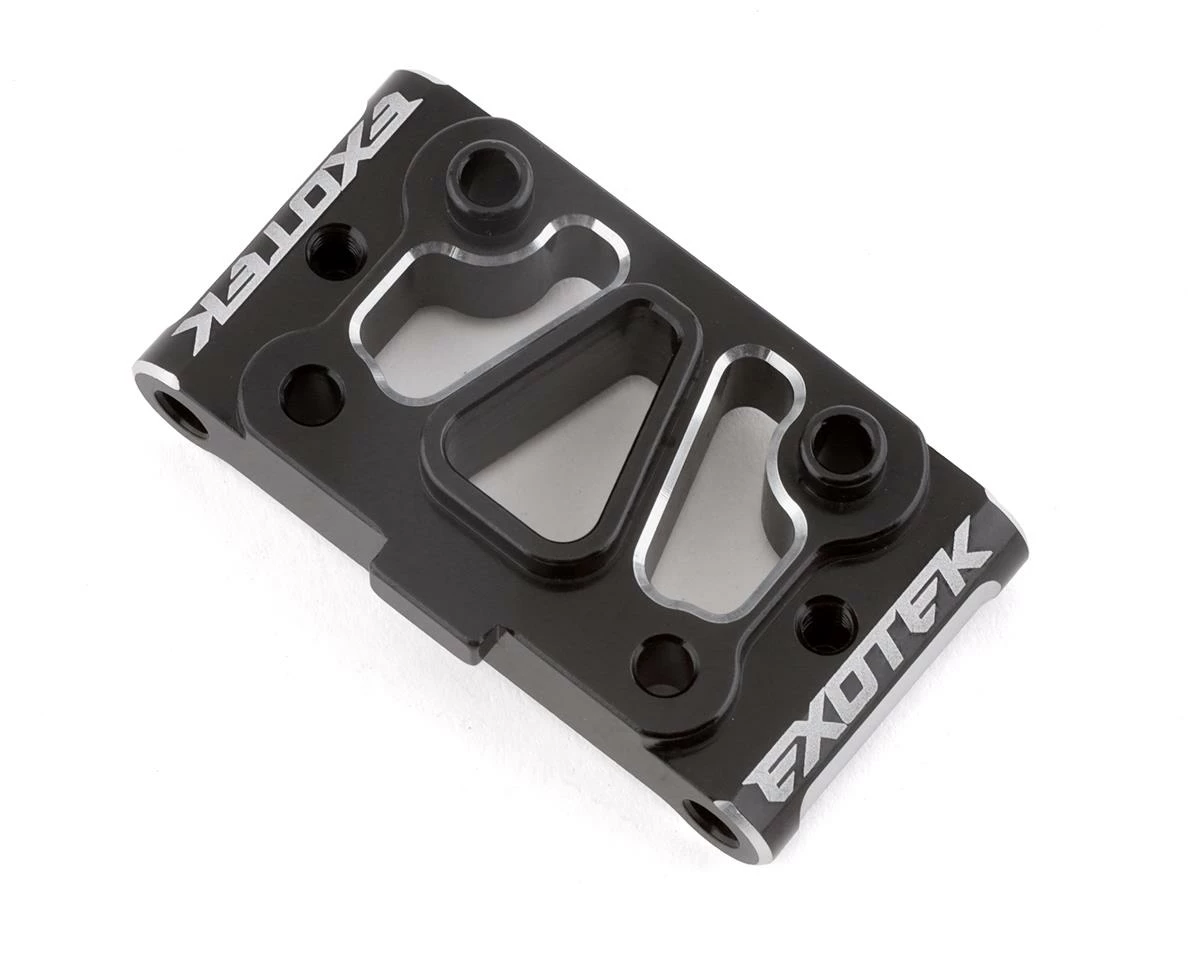 EXOTEK TLR 22S Drag HD Aluminum Front Pivot (Silver/Black)