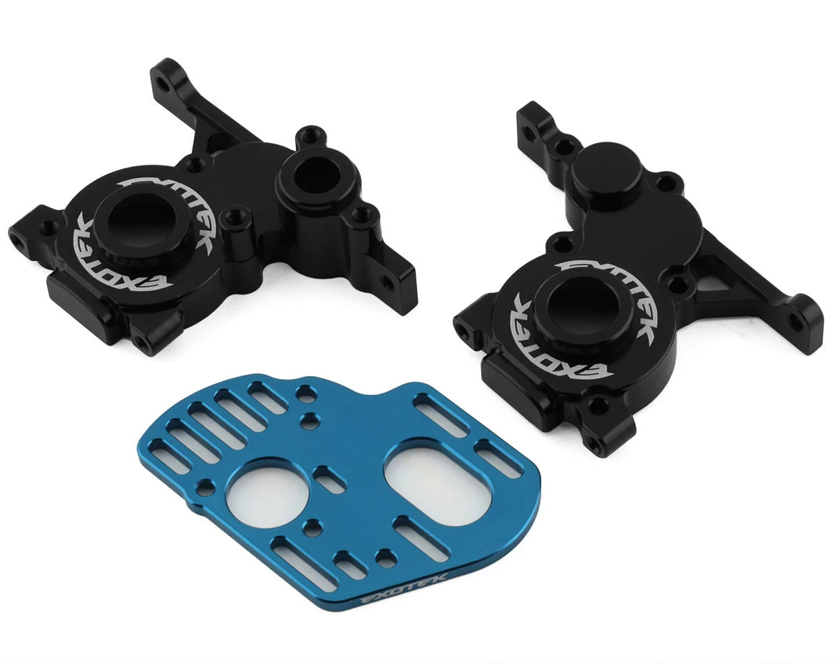 EXOTEK DR10M Aluminum 3 Gear Gearbox W/Motor Plate - Image 2