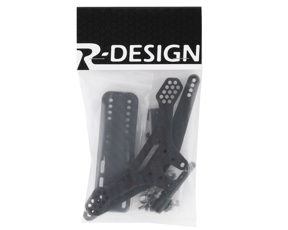 R-Design B6/B6.1 Extended Shock Tower & Body Mount - Image 2