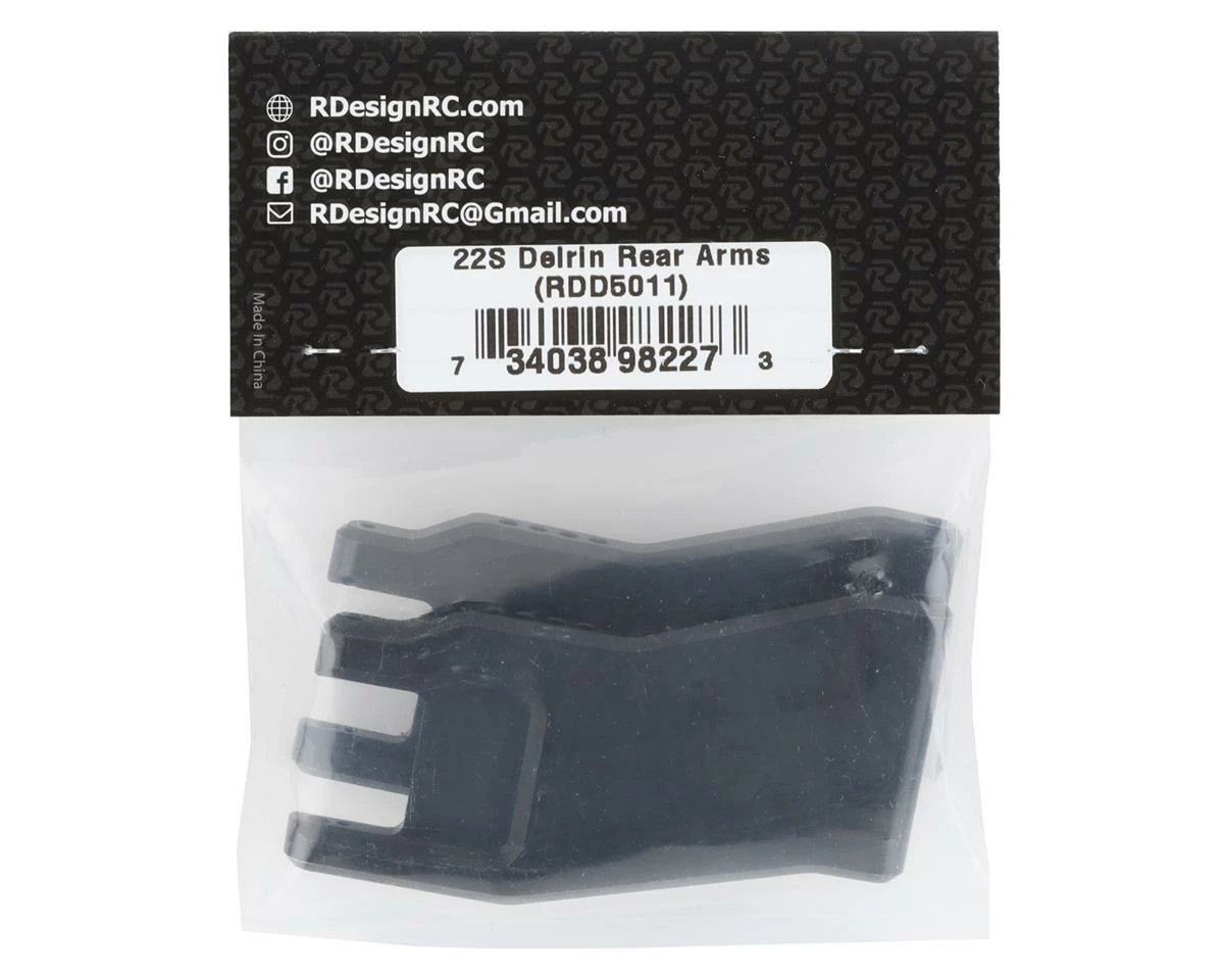 R-Design 22S Rear Delrin Arms - Image 2
