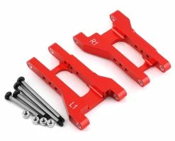 ST Racing Concepts Raxxas Drag Slash Aluminum Toe-In Rear Arms (Red) (1° Toe-In)