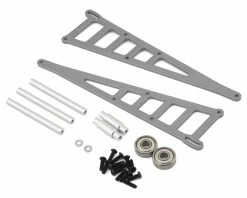 ST Racing Concepts Raxxas Slash Aluminum Adjustable Wheelie Bar Kit (Gun Metal)