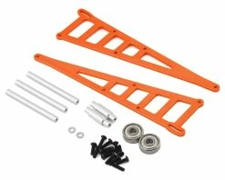ST Racing Concepts Raxxas Slash Aluminum Adjustable Wheelie Bar (Orange)