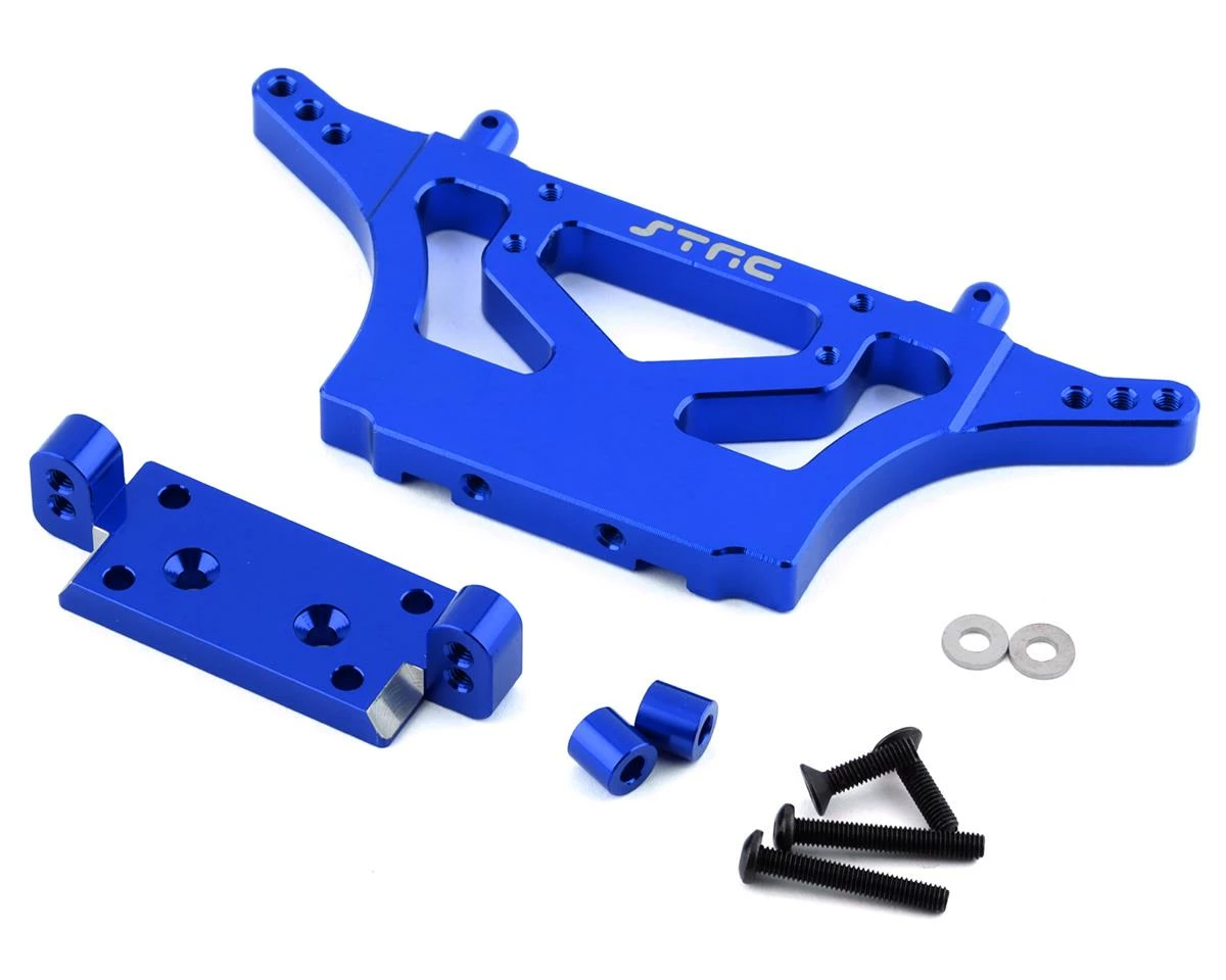 ST Racing Concepts Raxxas Drag Slash Aluminum HD Rear Shock Tower (Blue)