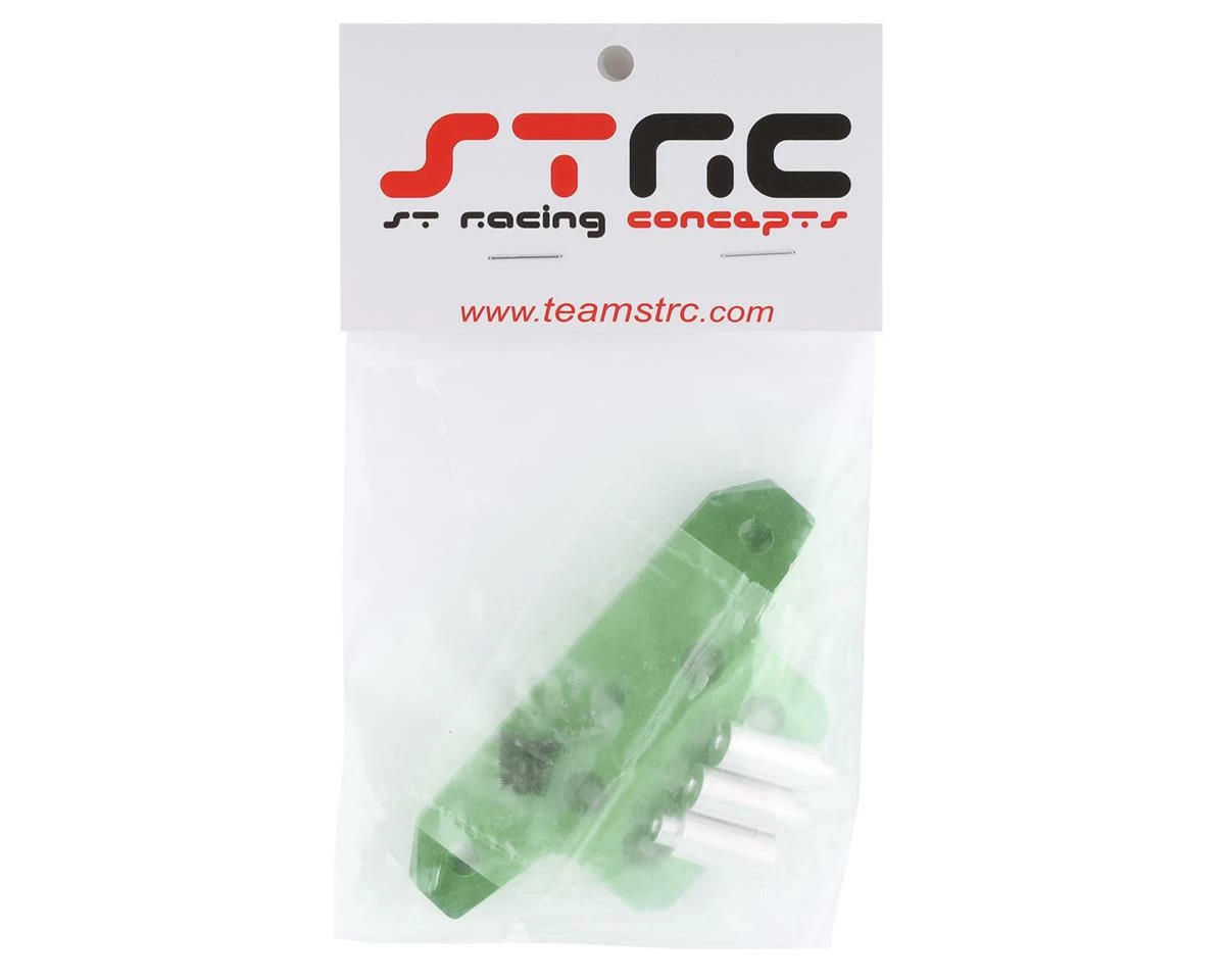 ST Racing Concepts Raxxas Drag Slash Aluminum HD Front Bumper (Green) - Image 2