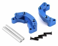 ST Racing Concepts Raxxas Drag Slash Aluminum Rear Wheelie Bar Mount (Blue)