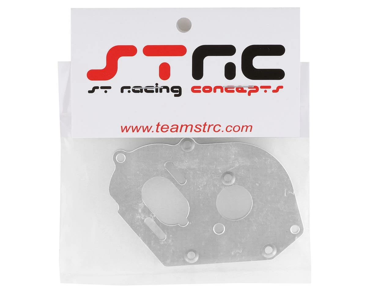 ST Racing Concepts Raxxas Drag Slash Aluminum Heat-Sink Motor Plate (Silver) - Image 2