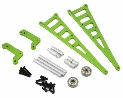 ST Racing Concepts DR10 Aluminum Wheelie Bar Kit (Green)
