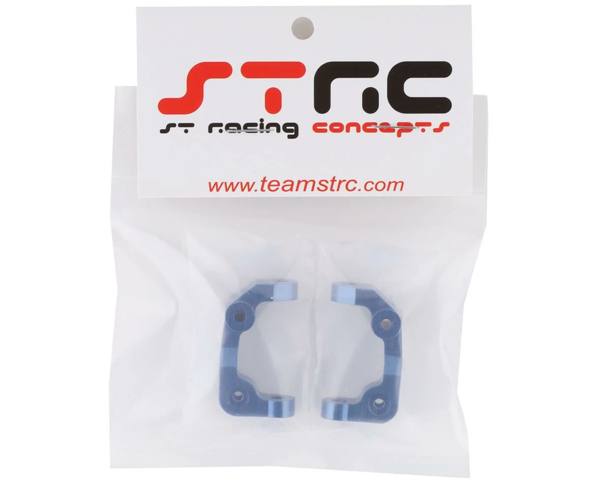 ST Racing Concepts DR10 Aluminum Caster Blocks (Blue) (2) - Image 2