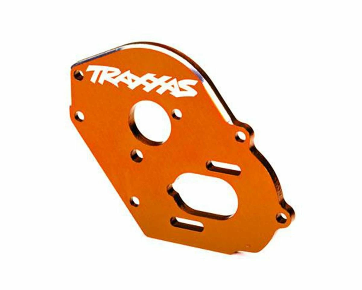 Traxxas Magnum 272R 4mm Aluminum Motor Plate (Orange)