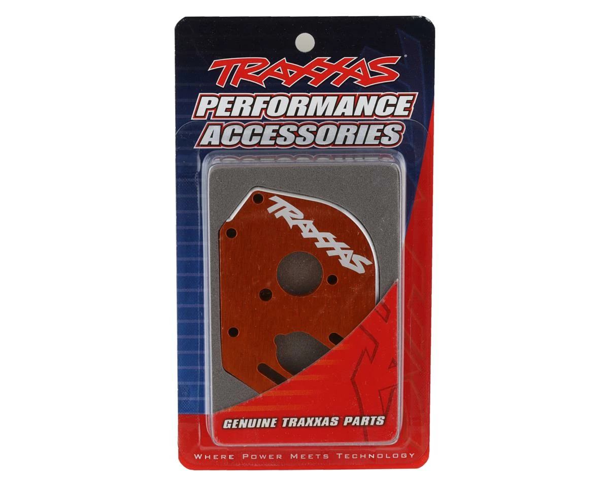 Traxxas Magnum 272R 4mm Aluminum Motor Plate (Orange) - Image 2
