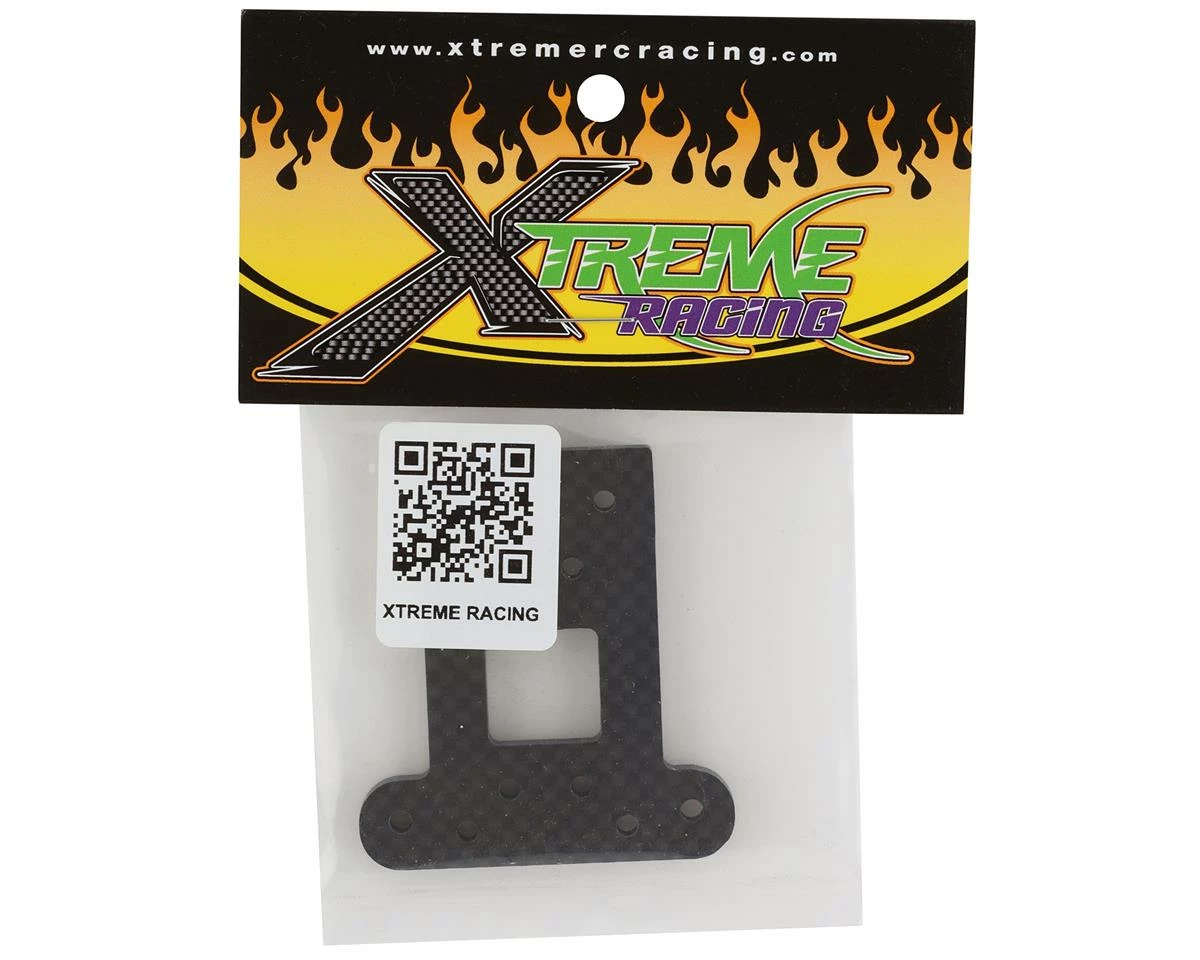 Xtreme Racing Associated RC10 B6 4mm Carbon Fiber Transmission Riser - Image 2