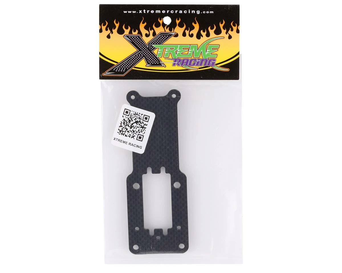 Xtreme Racing Traxxas Rustler/Slash Dual Threat Carbon Fiber Front Top Plate - Image 2
