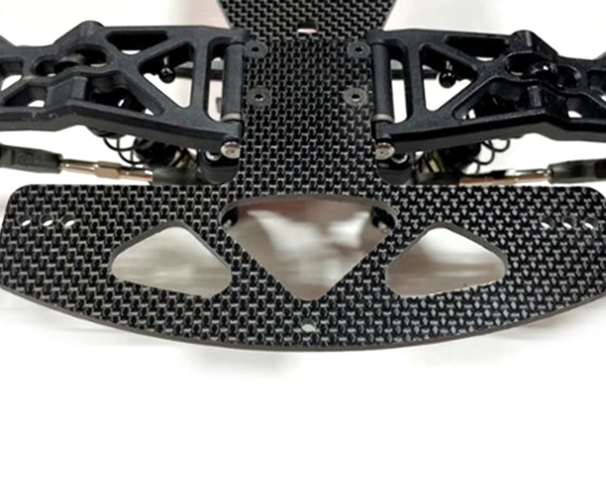Xtreme Racing Team Losi 22 5.0 Carbon Fiber Large Drag Front Bumper - Image 3